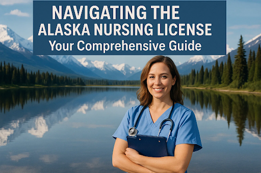 "Nursing license requirements and application process in Alaska"