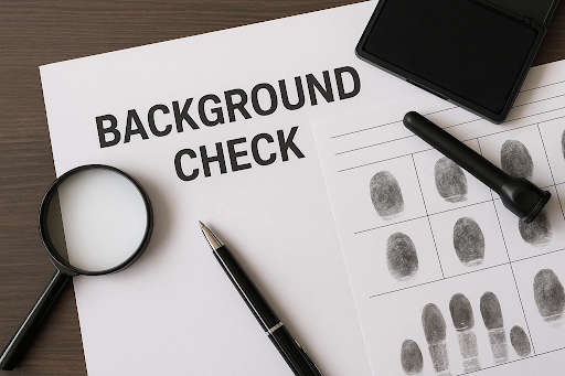 BACKGROUND CHECKS AND FNGERPRINTS