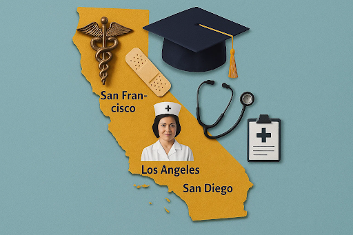 DNP nursing programs and advanced practice education across major cities like Los Angeles, San Francisco, and San Diego
