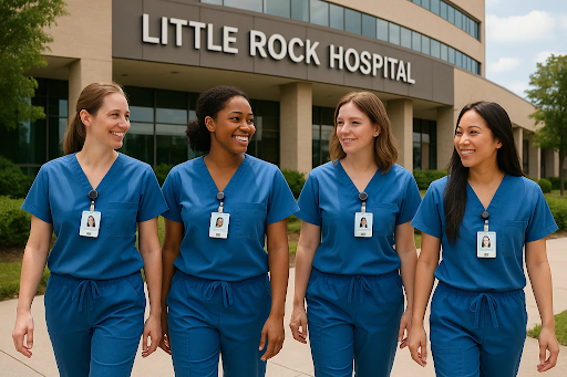 Arkansas nurses preparing for BSN roles in hospitals and rural clinics