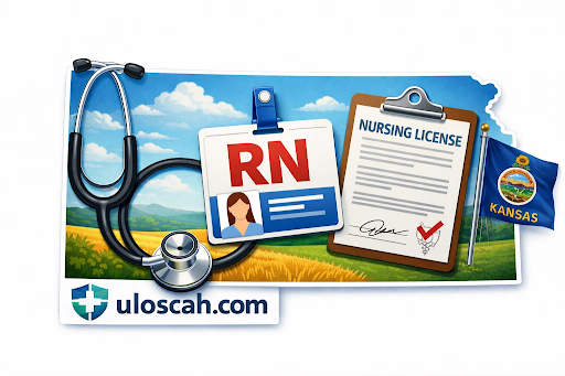 Kansas nursing license application and renewal guide for RNs, LPNs, and CNAs