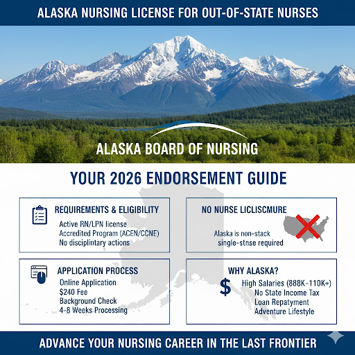 Alaska Nursing License for Out-of-State Nurses
