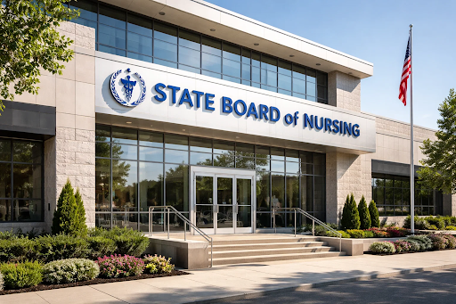 Louisiana State Board of Nursing building and official regulatory office for nursing licensure.